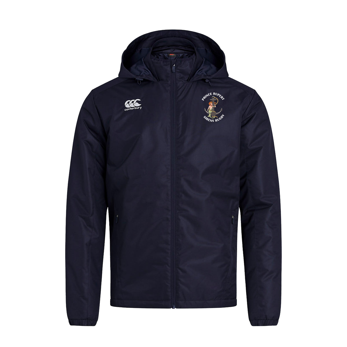 Prince Rupert Sirens Rugby Canterbury Club Vaposhield Stadium Jacket - Adult Unisex - Navy