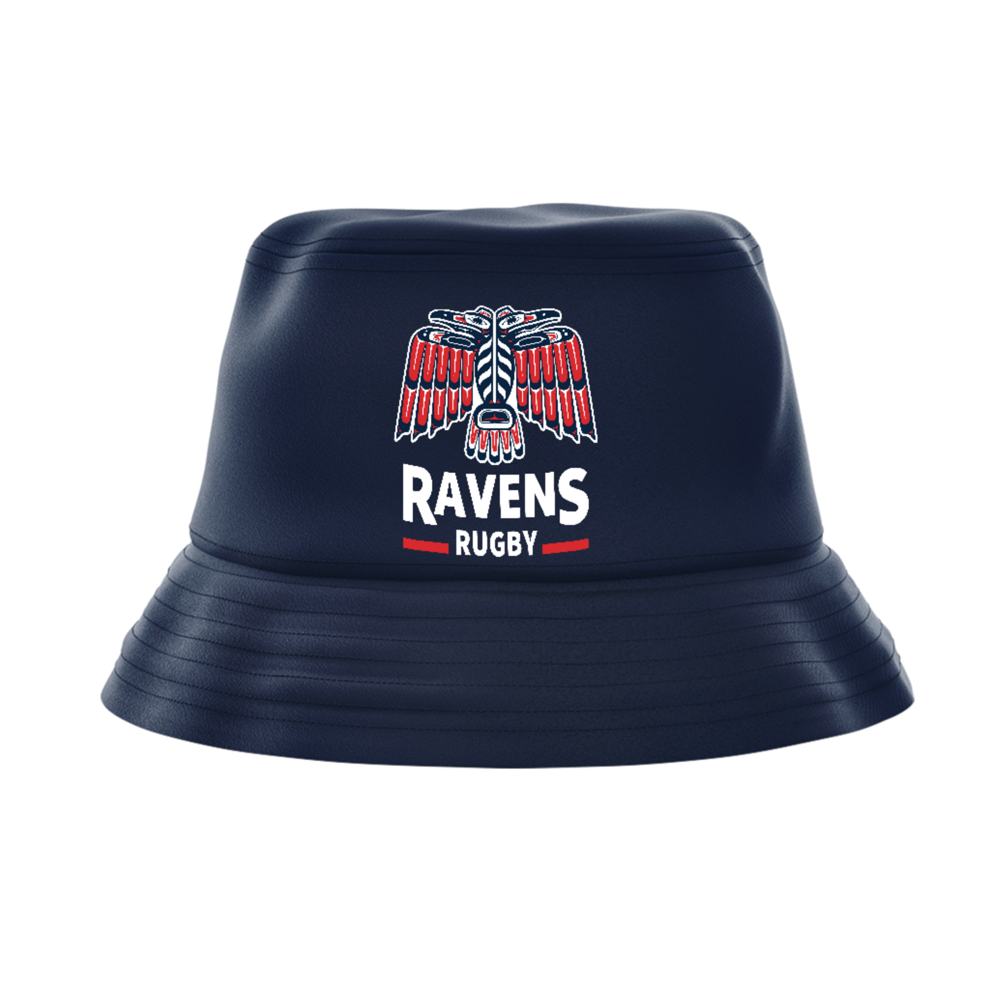 UBCOB Ravens Bucket Hat - Adult Unisex - Navy -Stylish Sun Protection for Rugby Fans