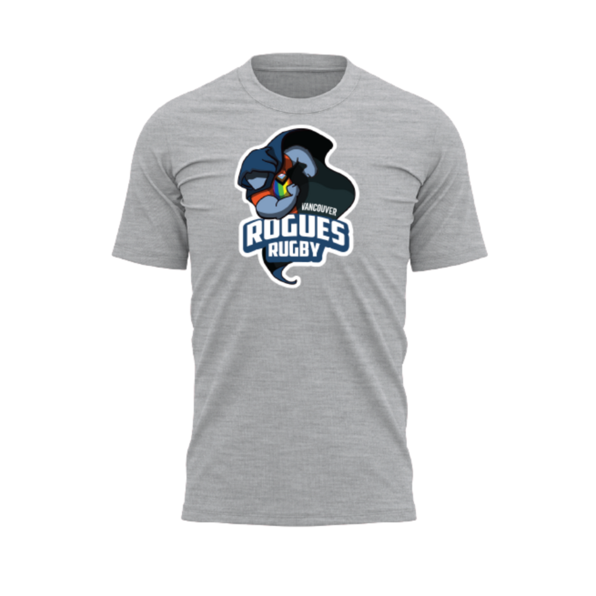 Vancouver Rogues Classic Tee - Athletic Grey - Men&#39;s/Women&#39;s/Youth