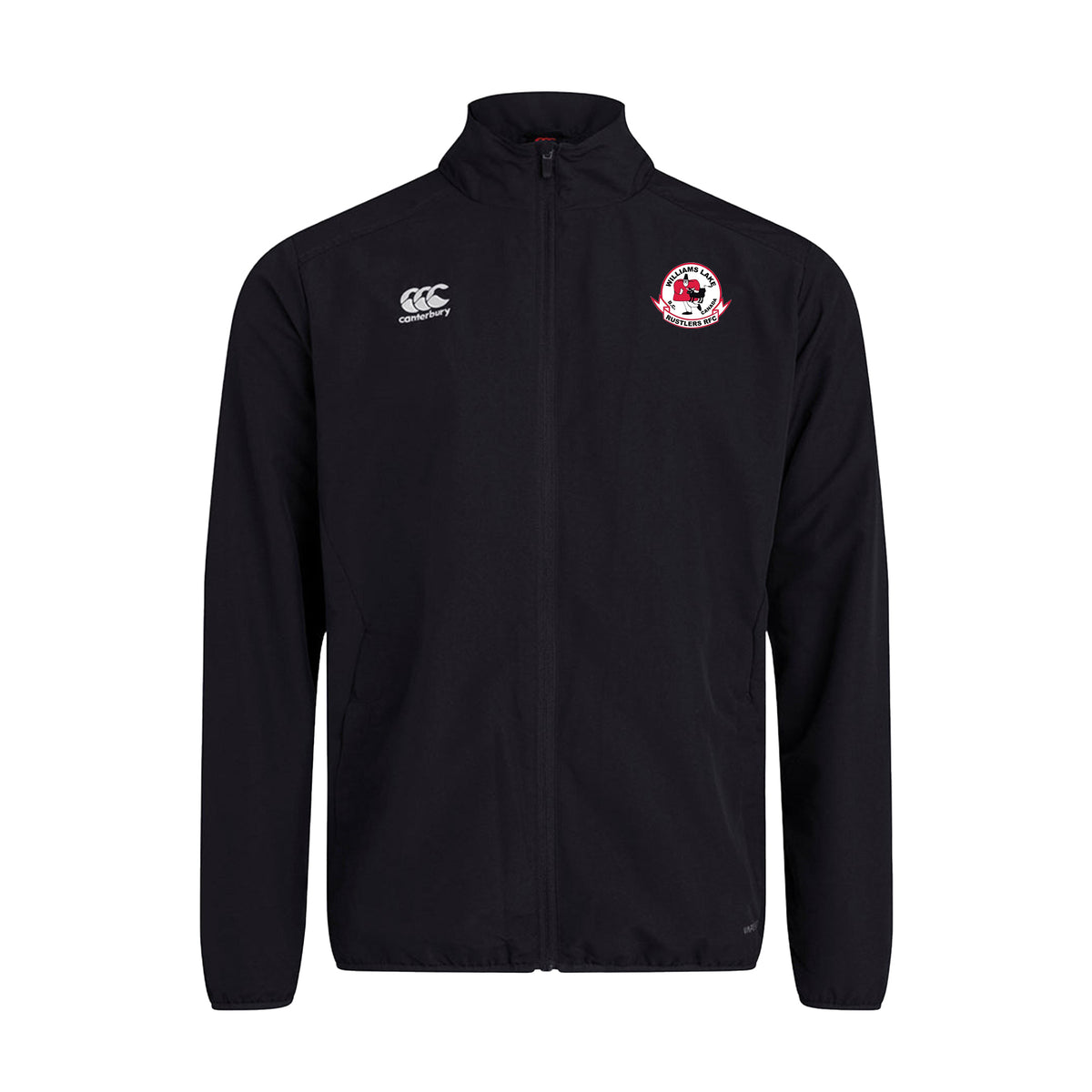 Williams Lake Rustlers RFC Canterbury Track Jacket Black