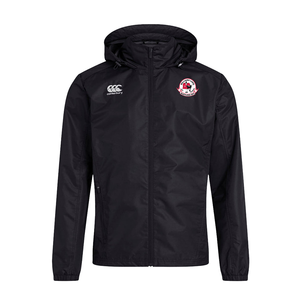 Williams Lake Rustler RFC Canterbury Vaposhield Rain Jacket Black