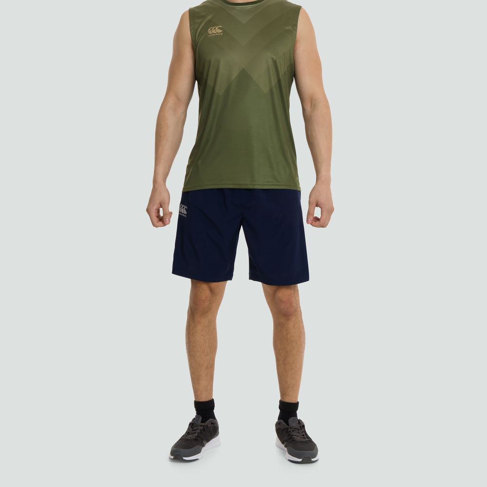 Canterbury Woven Gym Shorts - Men's - Black/Navy