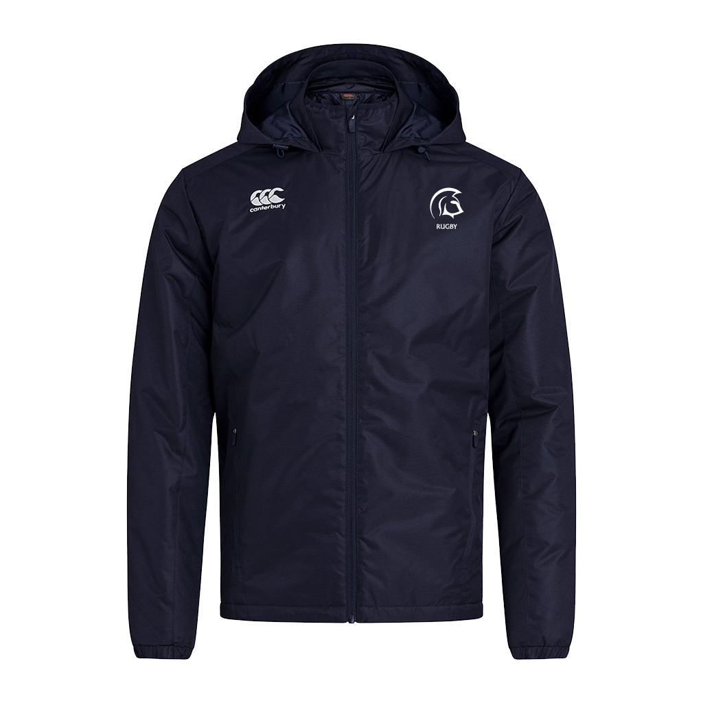 TWU CCC Full Zip Rain Jacket - www.therugbyshop.com www.therugbyshop.com Unisex / Navy / XS Canterbury of NZ Ltd. JACKETS TWU CCC Full Zip Rain Jacket