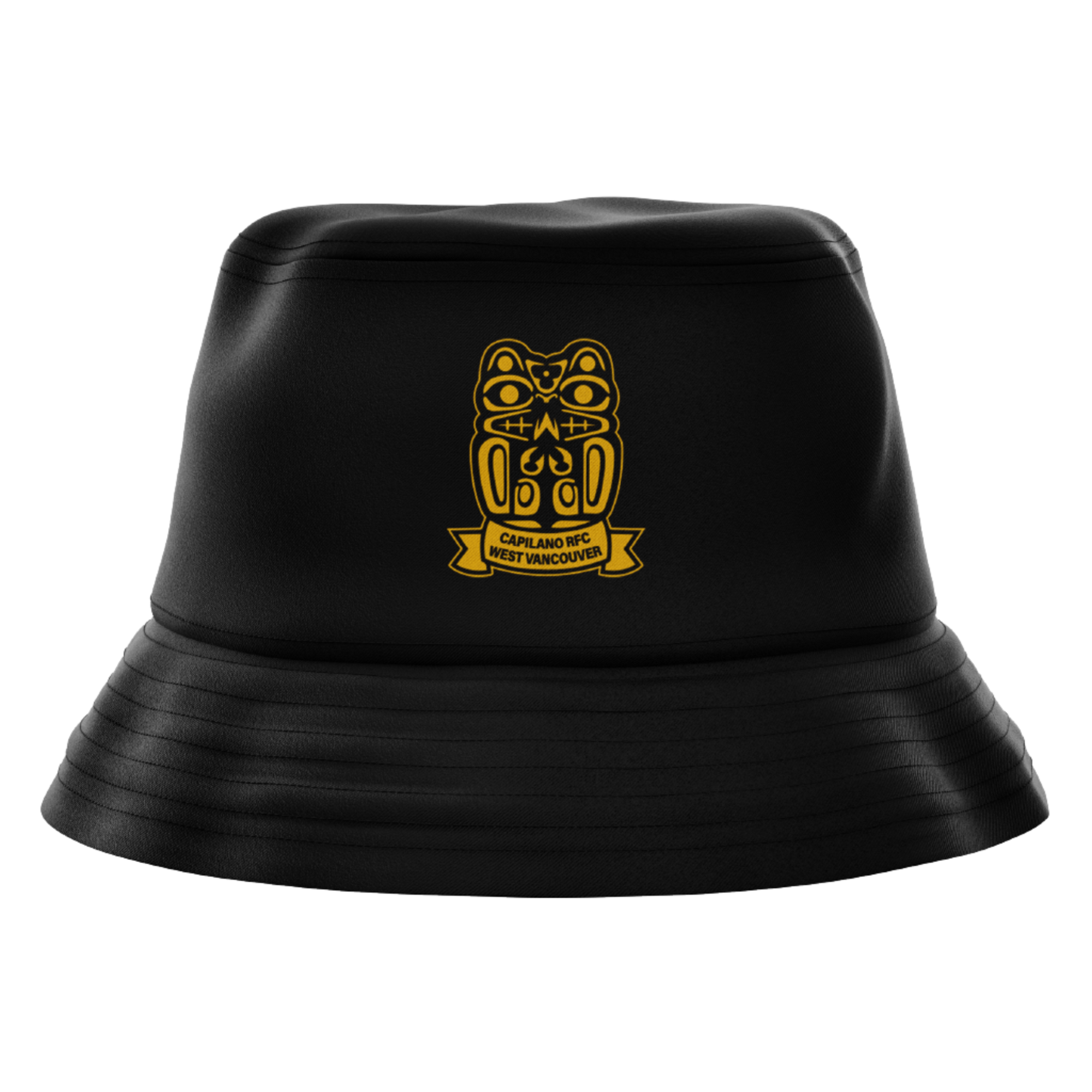 Capilano RFC Bucket Hat - www.therugbyshop.com www.therugbyshop.com ADULT UNISEX / BLACK / O/S XIX Brands HEADWEAR Capilano RFC Bucket Hat