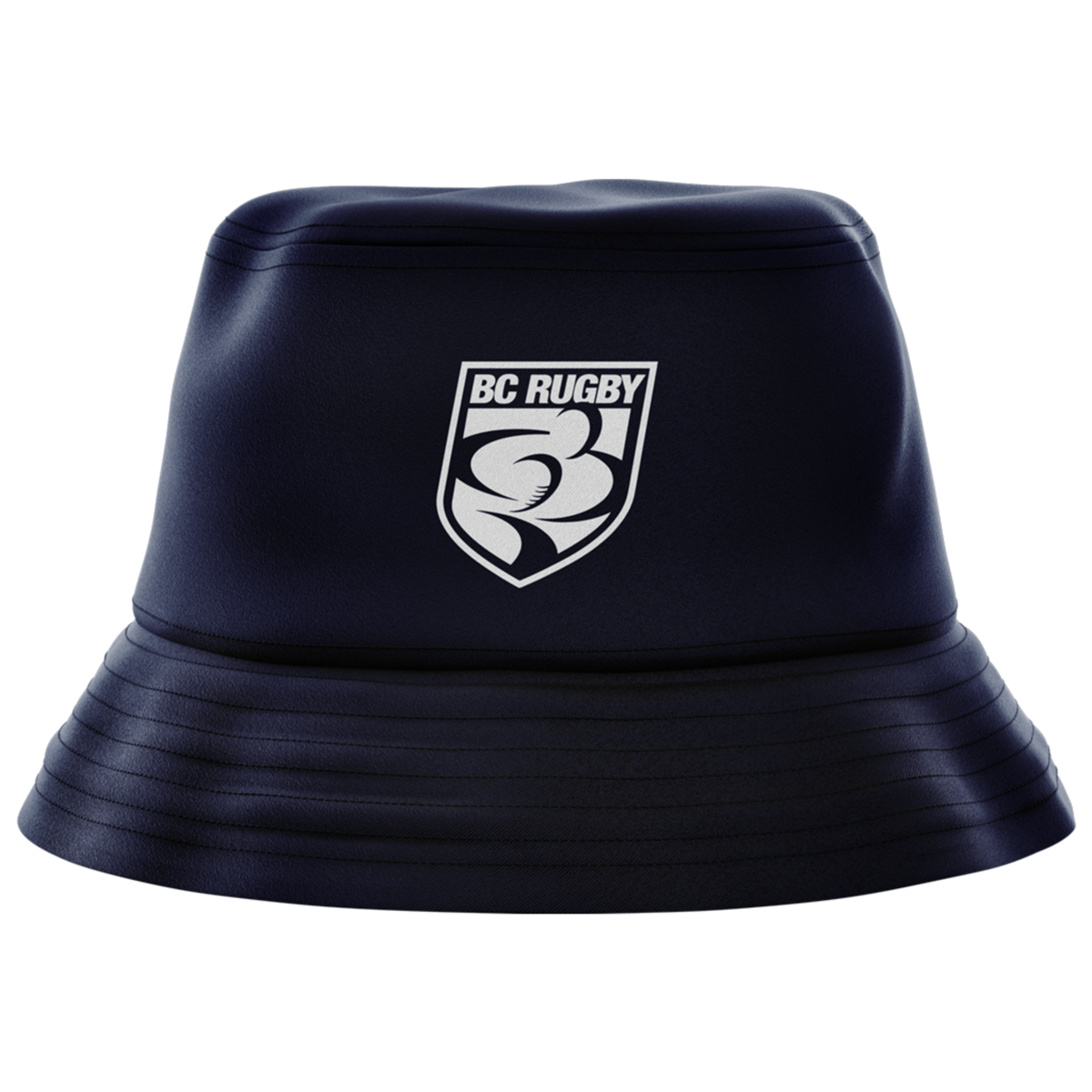 BC Rugby Shield 2022 Bucket Hat - www.therugbyshop.com www.therugbyshop.com ADULT UNISEX / NAVY W/ SHIELD / O/S XIX Brands HEADWEAR BC Rugby Shield 2022 Bucket Hat