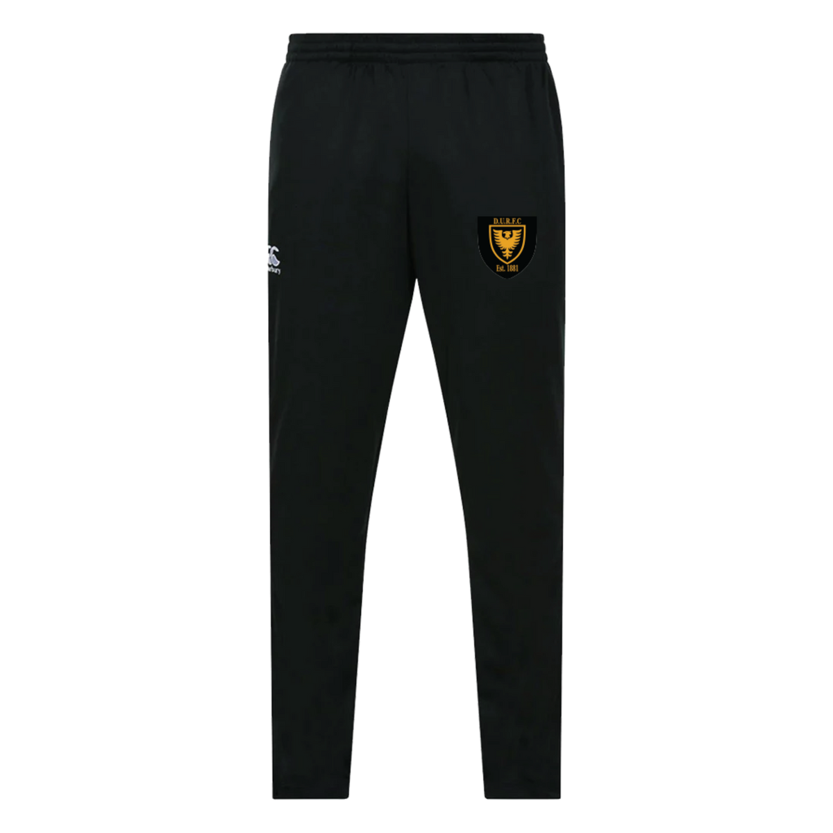 DURFC CCC Stretch Tapered Pants - www.therugbyshop.com www.therugbyshop.com MENS / BLACK / XS TRS Distribution Canada TRACKSUIT DURFC CCC Stretch Tapered Pants