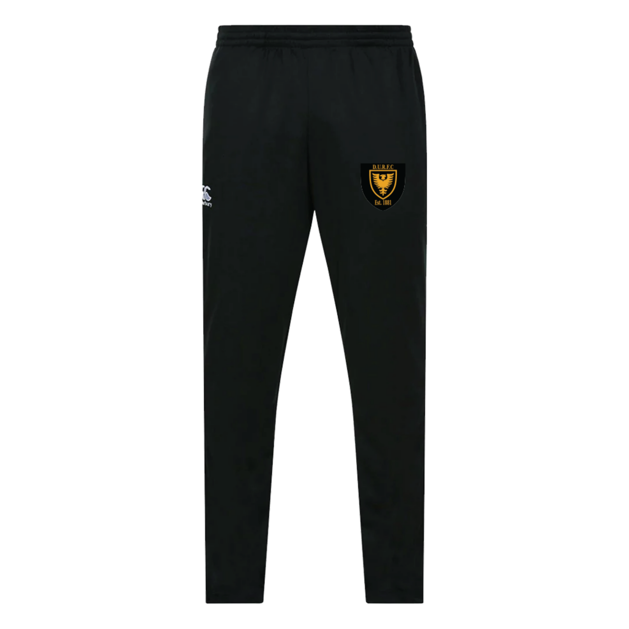 DURFC CCC Stretch Tapered Pants - www.therugbyshop.com www.therugbyshop.com MENS / BLACK / XS TRS Distribution Canada TRACKSUIT DURFC CCC Stretch Tapered Pants