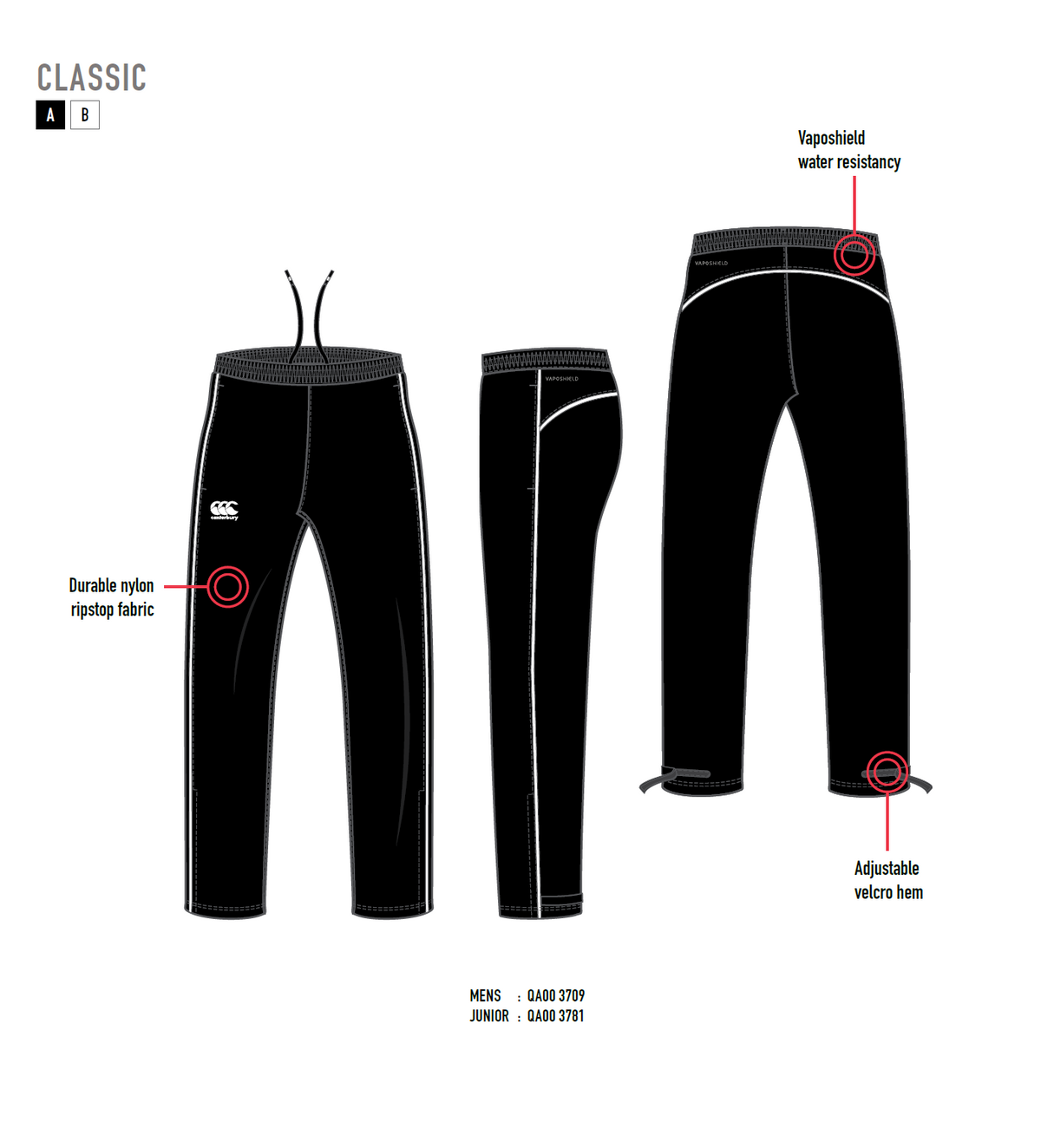 CCC MTO Contact Pant - www.therugbyshop.com www.therugbyshop.com TRS Distribution Canada PANTS CCC MTO Contact Pant