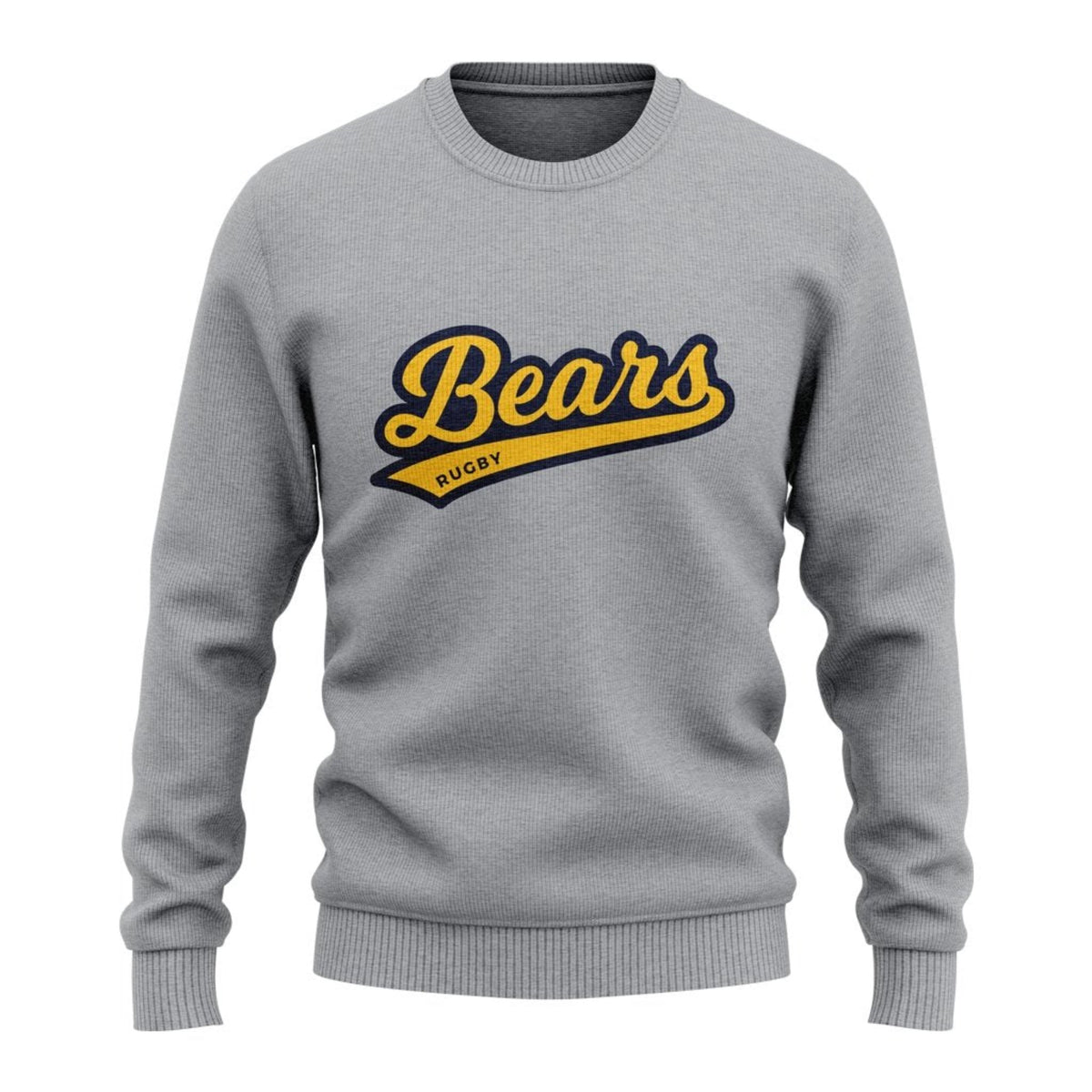BC Rugby 2021 &quot;Bears&quot; Crew Neck Sweater - Adult Unisex - www.therugbyshop.com www.therugbyshop.com UNISEX / GREY / S XIX Brands HOODIES BC Rugby 2021 &quot;Bears&quot; Crew Neck Sweater - Adult Unisex