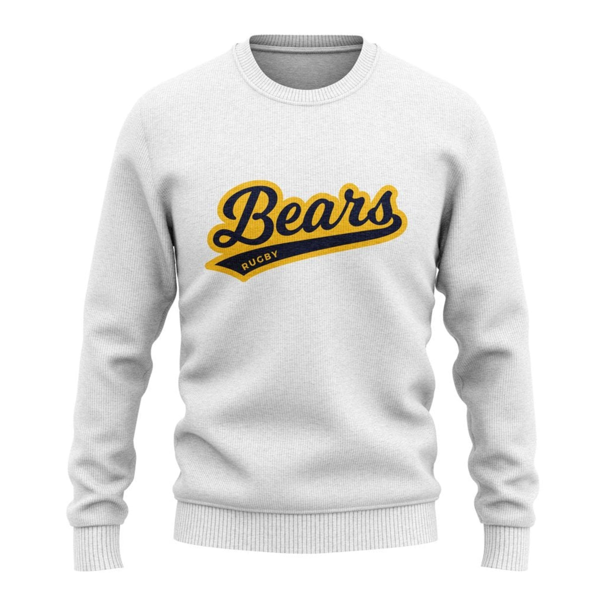 BC Rugby 2021 &quot;Bears&quot; Crew Neck Sweater - Adult Unisex - www.therugbyshop.com www.therugbyshop.com UNISEX / WHITE / S XIX Brands HOODIES BC Rugby 2021 &quot;Bears&quot; Crew Neck Sweater - Adult Unisex