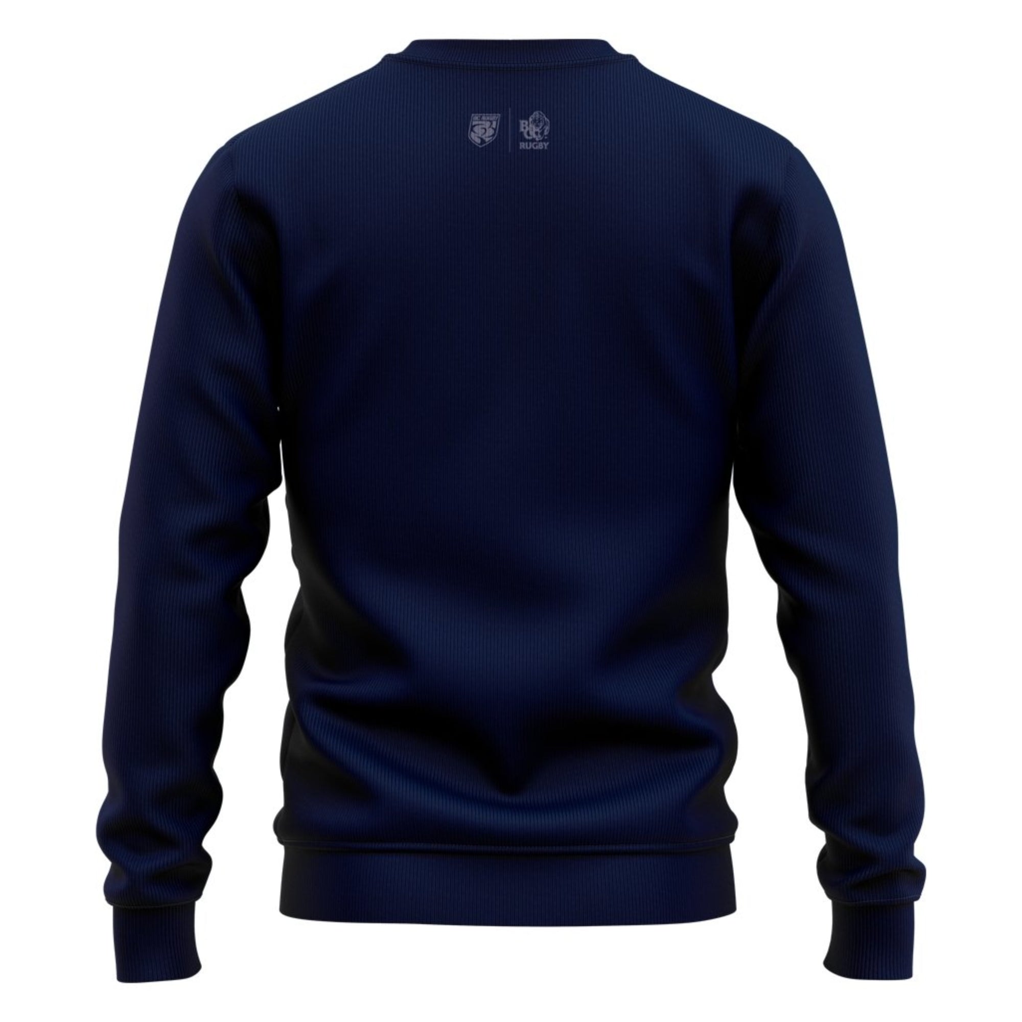 BC Rugby 2021 "Small Logo Team" Crew Neck Sweater - Adult Unisex - www.therugbyshop.com www.therugbyshop.com ADULT UNISEX / NAVY / S XIX Brands HOODIES BC Rugby 2021 "Small Logo Team" Crew Neck Sweater - Adult Unisex