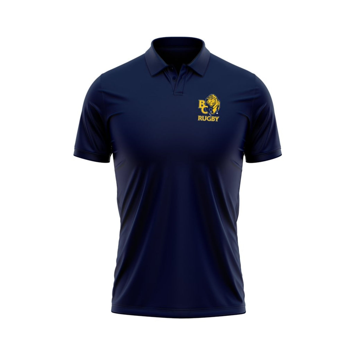 BC Rugby 2022 Polo - www.therugbyshop.com www.therugbyshop.com MEN&#39;S / NAVY W/ BEAR / S XIX Brands TEES BC Rugby 2022 Polo