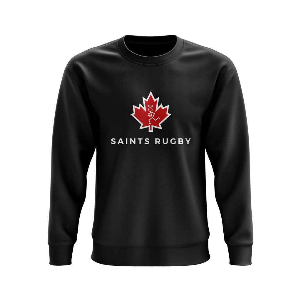 Calgary Saints Crewneck Sweater - www.therugbyshop.com www.therugbyshop.com MEN&#39;S / BLACK / S XIX Brands HOODIES Calgary Saints Crewneck Sweater