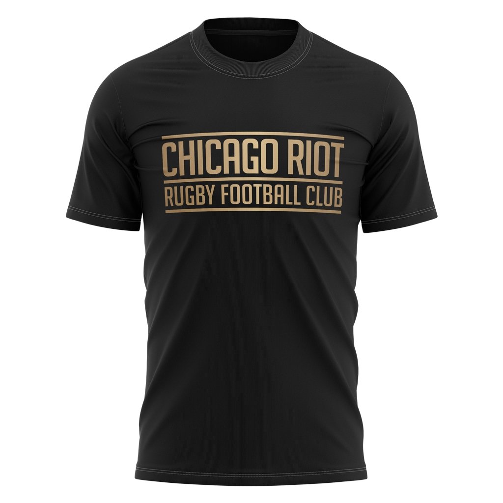 Chicago Riot Graphic Tee - Black - www.therugbyshop.com www.therugbyshop.com XIX Brands TEES Chicago Riot Graphic Tee - Black