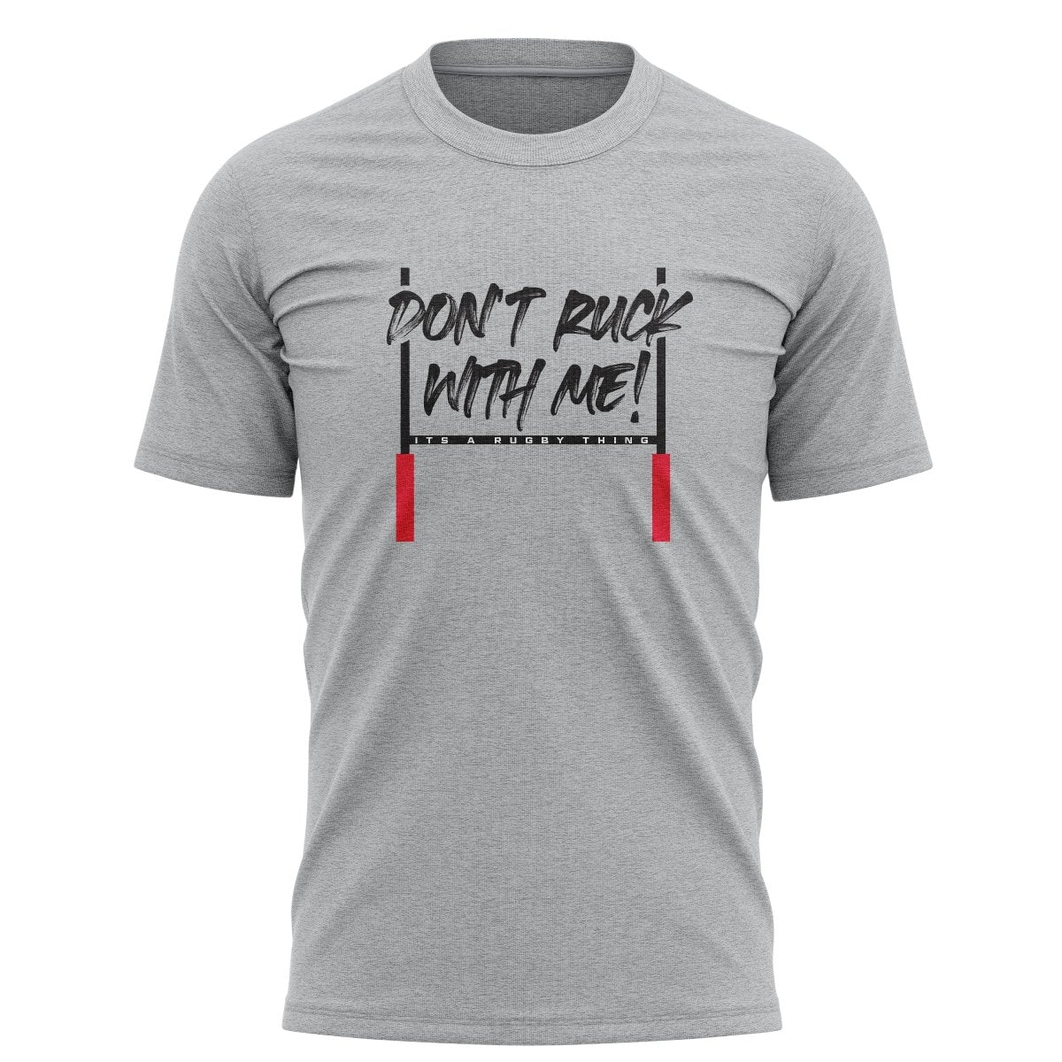 Don&#39;T Ruck With Me Classic Tee - www.therugbyshop.com www.therugbyshop.com MEN&#39;S / HEATHER GREY / S XIX Brands TEES Don&#39;T Ruck With Me Classic Tee