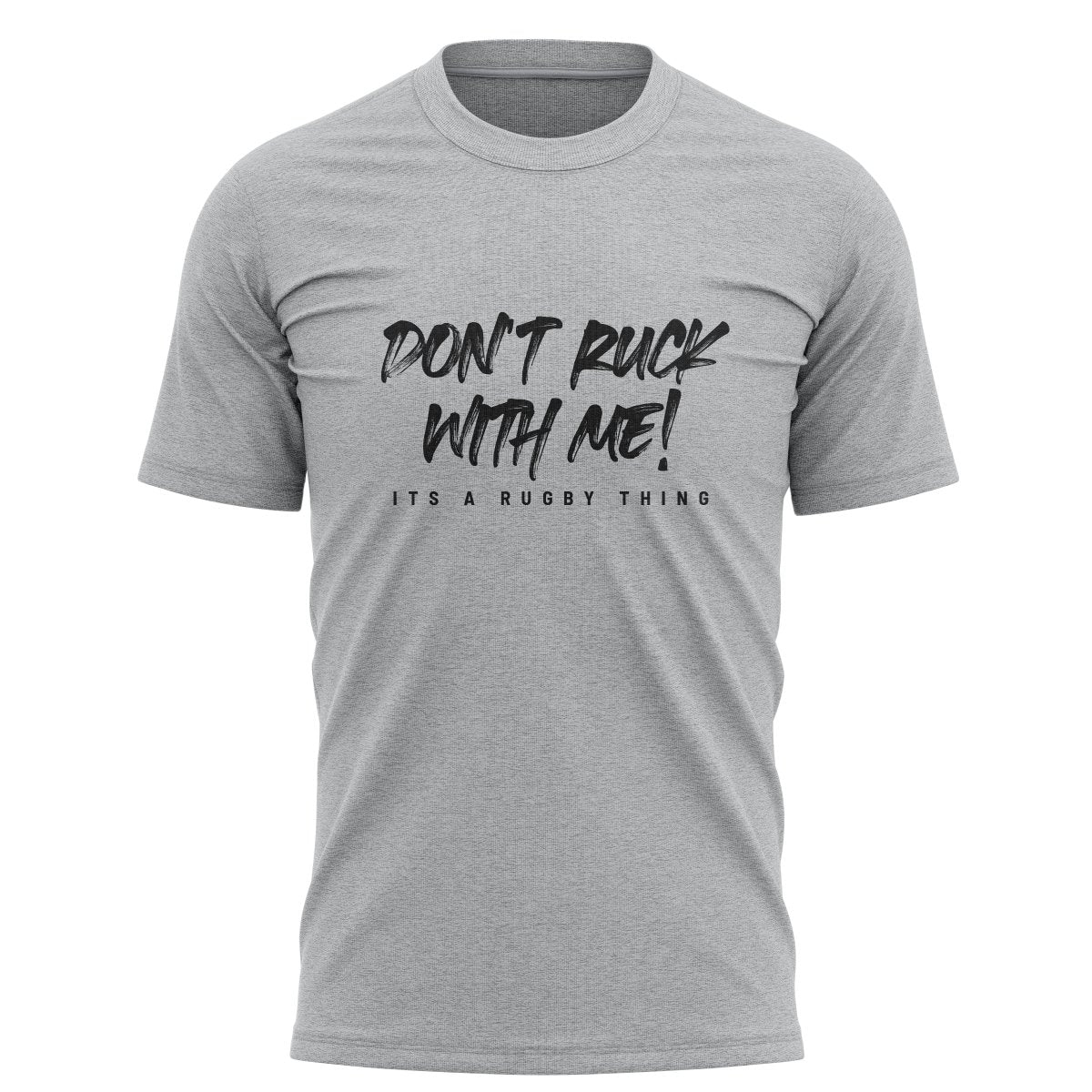 Don'T Ruck With Me Graphic Tee - www.therugbyshop.com www.therugbyshop.com MEN'S / HEATHER GREY / S XIX Brands TEES Don'T Ruck With Me Graphic Tee