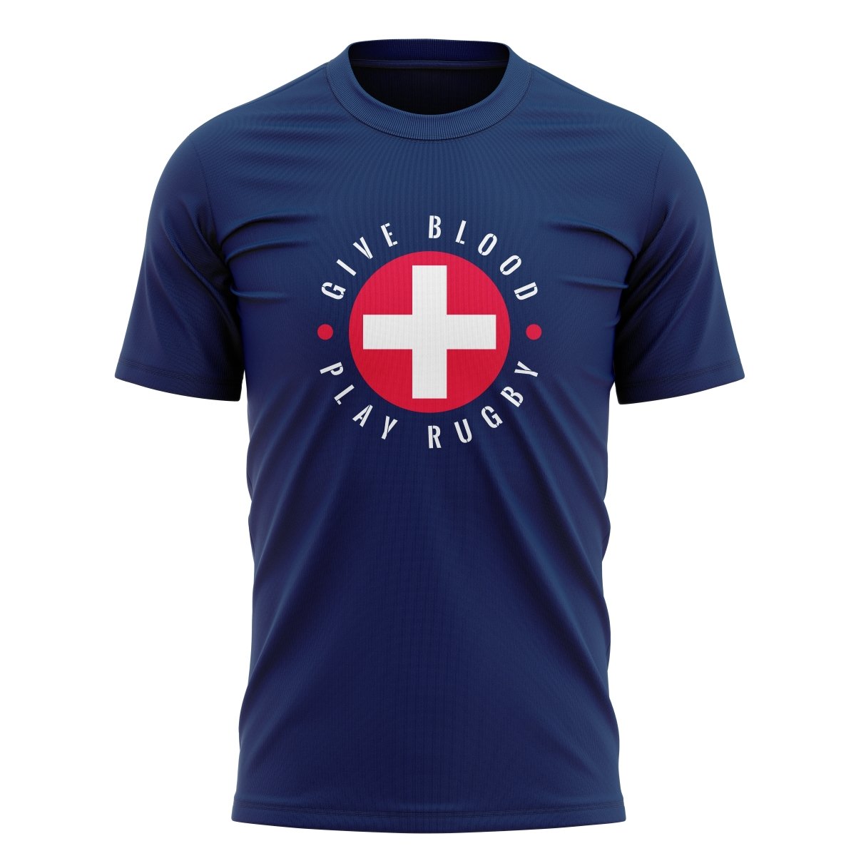 Give Blood PLAy Rugby Graphic Tee - www.therugbyshop.com www.therugbyshop.com MEN'S / NAVY / S XIX Brands TEES Give Blood PLAy Rugby Graphic Tee