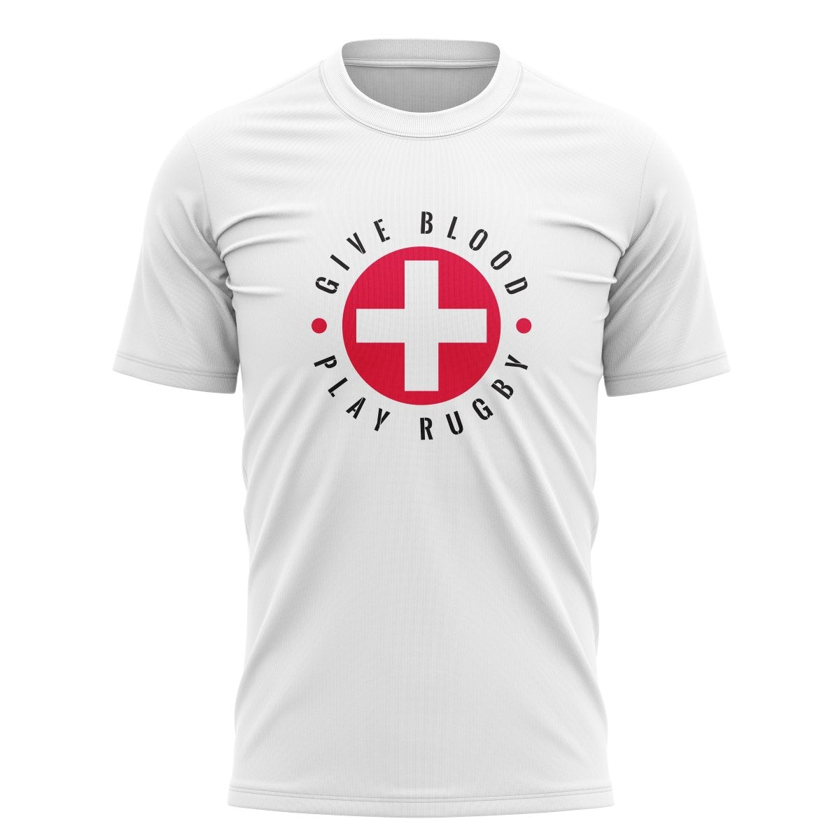 Give Blood PLAy Rugby Graphic Tee - www.therugbyshop.com www.therugbyshop.com MEN'S / WHITE / S XIX Brands TEES Give Blood PLAy Rugby Graphic Tee