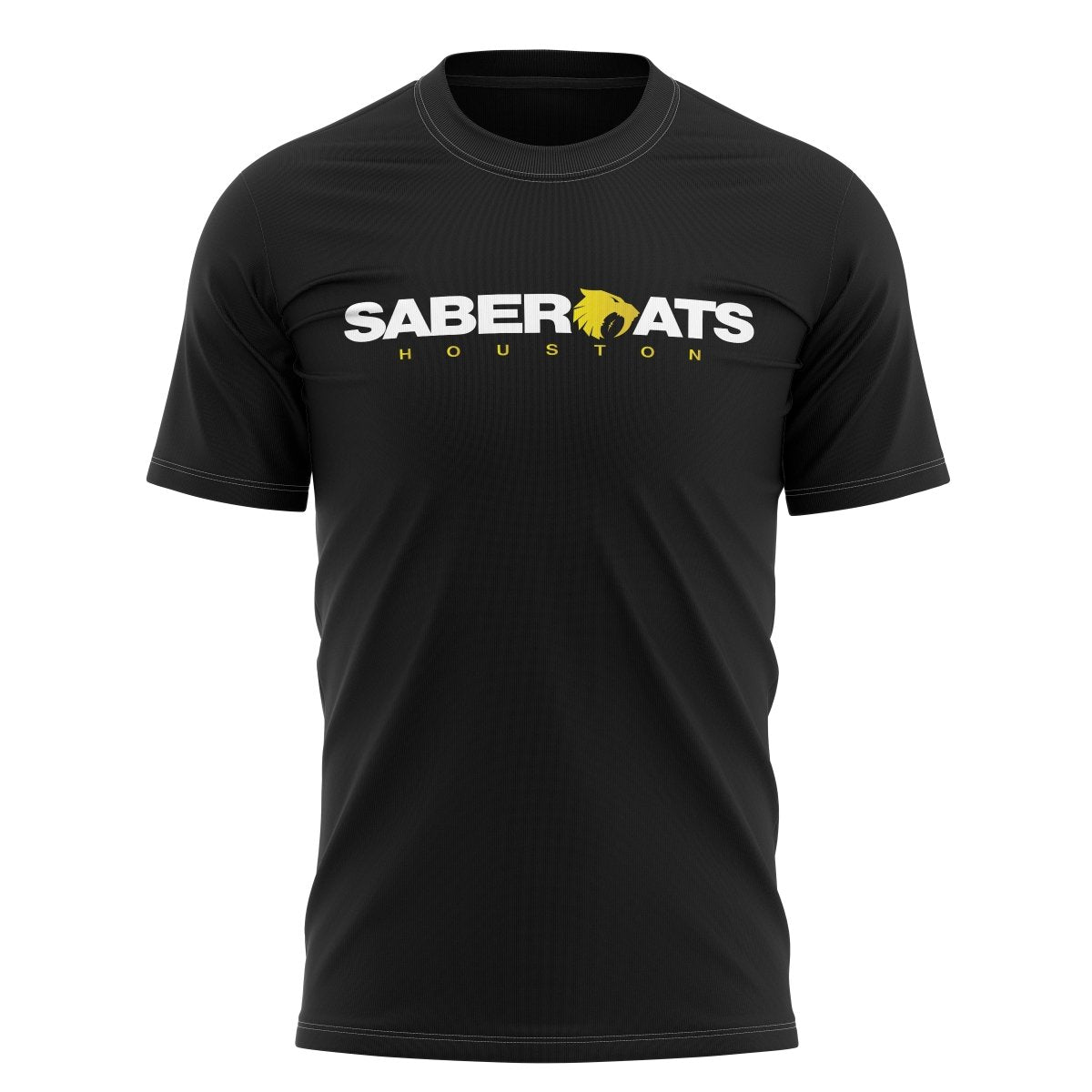 Houston Sabercats 2021 Graphic Tee - Men&#39;s Black - www.therugbyshop.com www.therugbyshop.com MEN&#39;S / CUSTOM / M XIX Brands TEES Houston Sabercats 2021 Graphic Tee - Men&#39;s Black