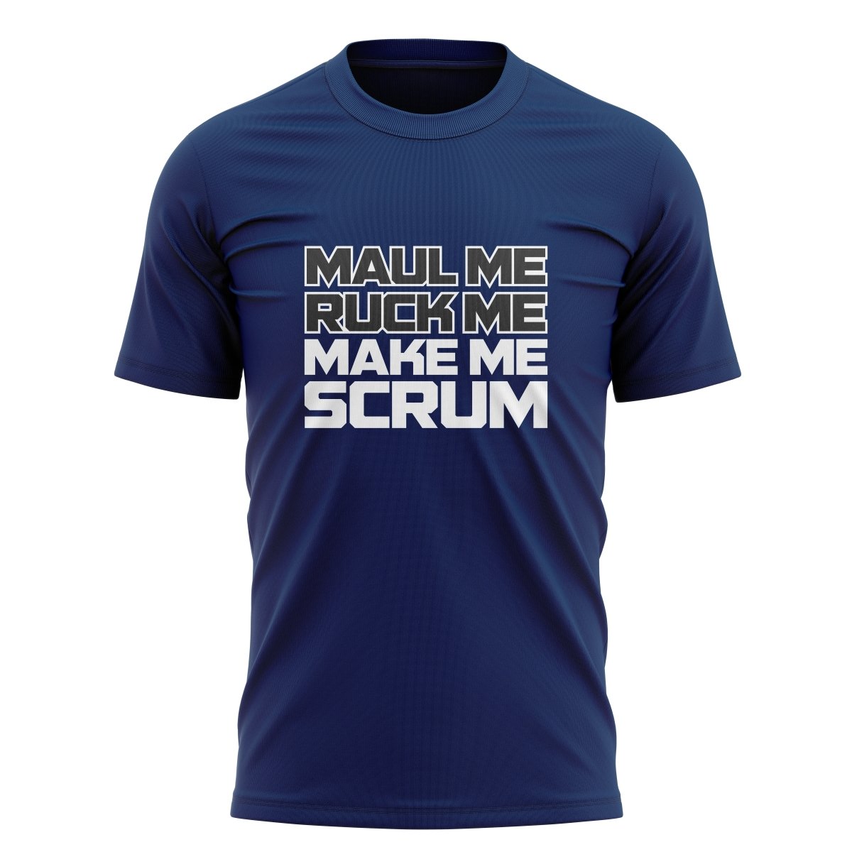 Maul Me Ruck Me Graphic Tee - www.therugbyshop.com www.therugbyshop.com MEN'S / NAVY / S XIX Brands TEES Maul Me Ruck Me Graphic Tee