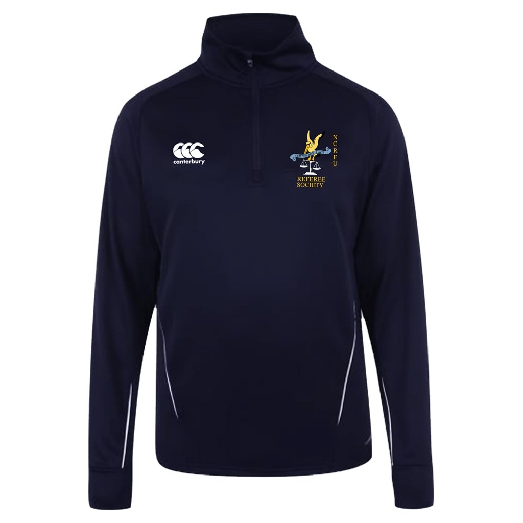NCRRS CCC 1/4 Zip Mid-Layer Training Top - www.therugbyshop.com www.therugbyshop.com UNISEX / NAVY/WHITE / XS TRS Distribution Canada 1/4 ZIPS NCRRS CCC 1/4 Zip Mid-Layer Training Top