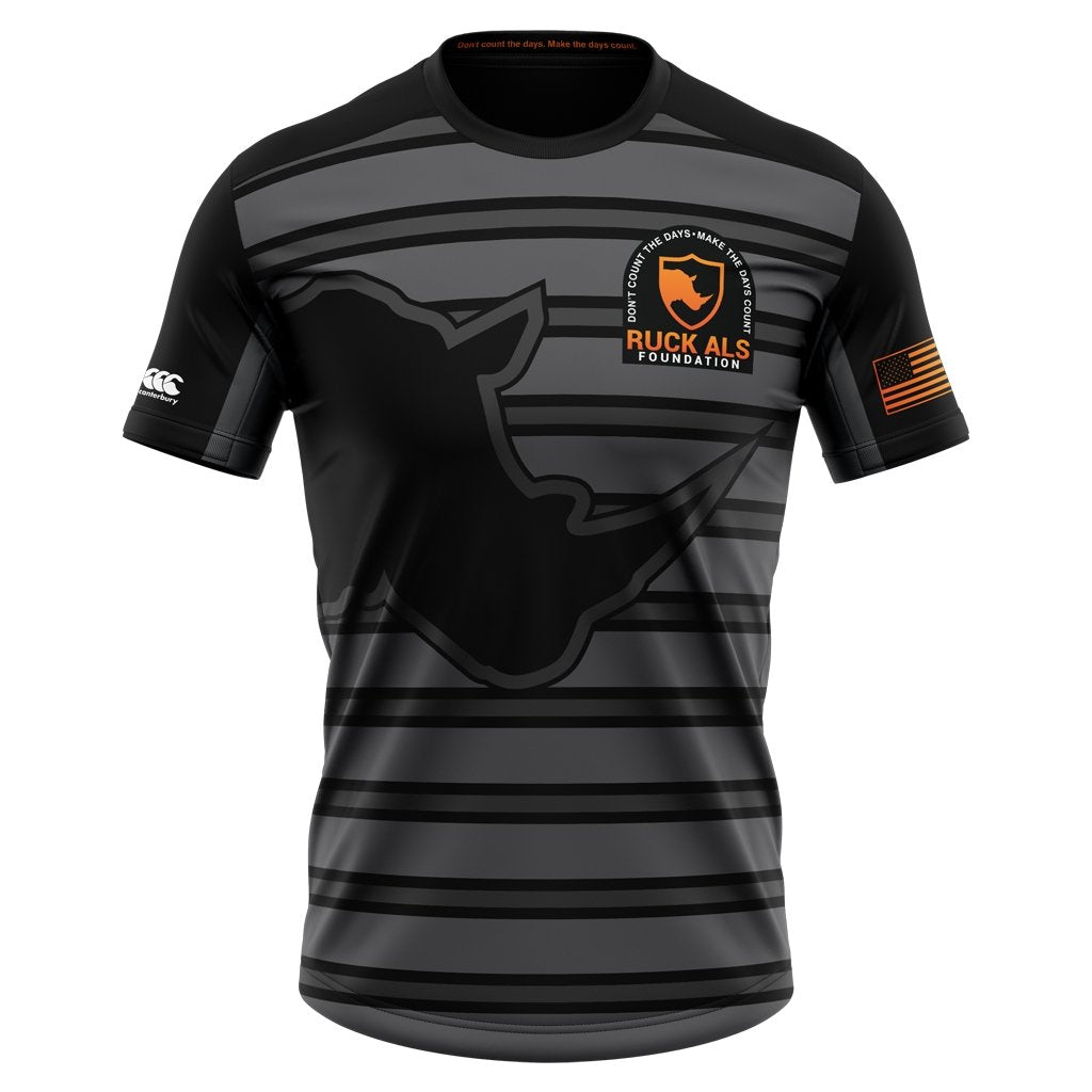 Ruck Als Foundation 2021 &quot;Limited Edition&quot; CCC Performance Tee - Men&#39;s Black - www.therugbyshop.com www.therugbyshop.com MEN&#39;S / BLACK / XL TRS Distribution Canada TEES Ruck Als Foundation 2021 &quot;Limited Edition&quot; CCC Performance Tee - Men&#39;s Black