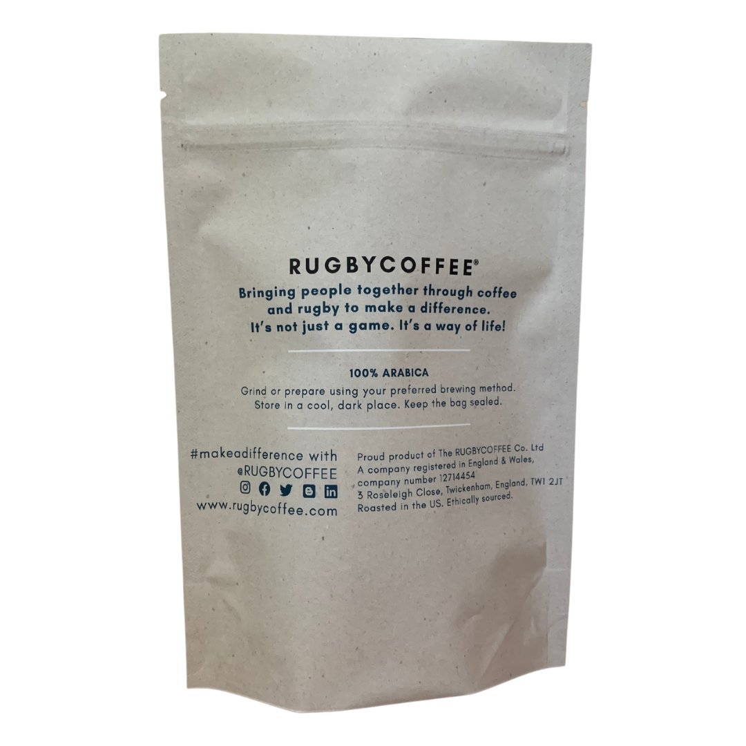 Rugby Coffee - Crowd Favorite 250G Coffee Beans - www.therugbyshop.com www.therugbyshop.com XIX Brands MISC Rugby Coffee - Crowd Favorite 250G Coffee Beans