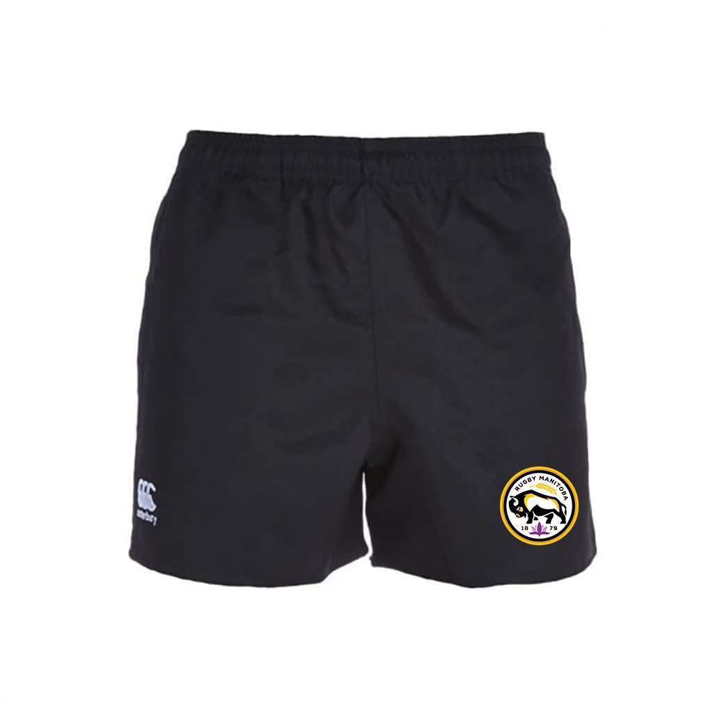 Rugby Manitoba CCC Pro-Poly Pocketed Shorts - www.therugbyshop.com www.therugbyshop.com MEN&#39;S / BLACK / M TRS Distribution Canada SHORTS Rugby Manitoba CCC Pro-Poly Pocketed Shorts