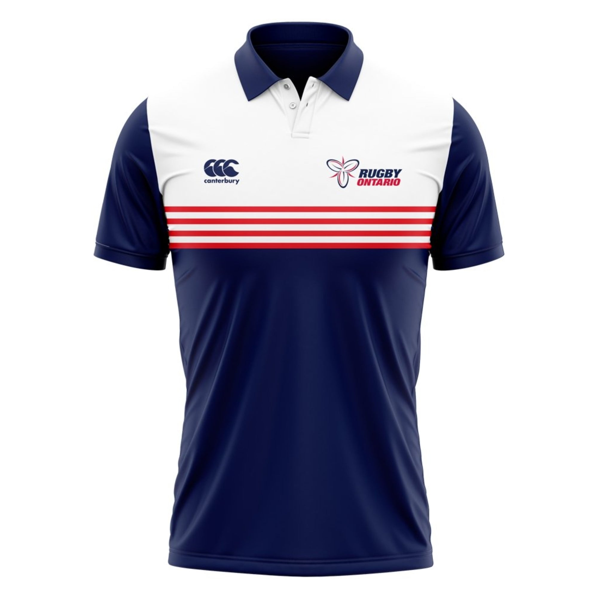 Rugby Ontario CCC Classic Performance Polo - Men's - The Rugby Shop The Rugby Shop MEN'S / NAVY / XS TRS Distribution Canada (Mudoo) POLO Rugby Ontario CCC Classic Performance Polo - Men's