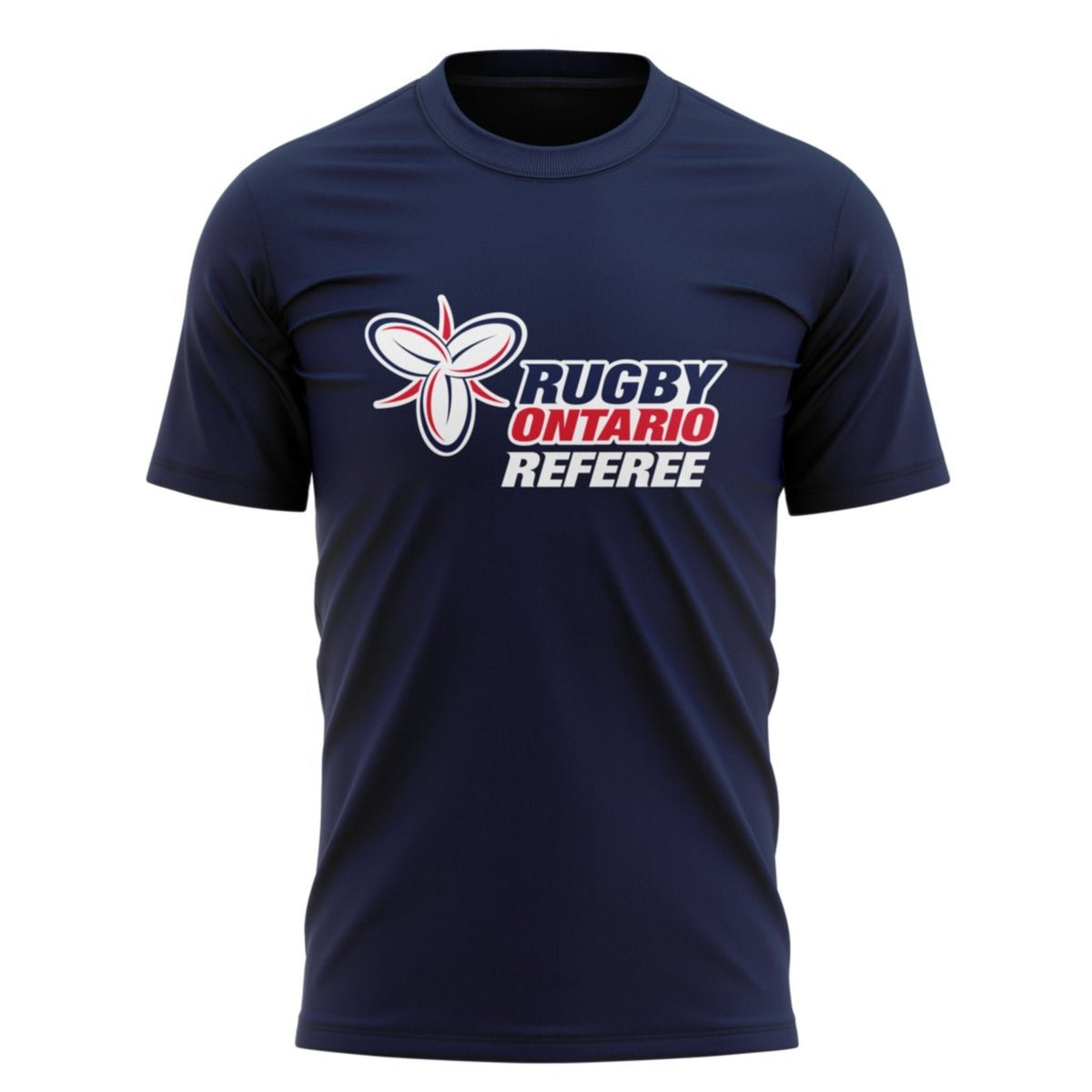Rugby Ontario Referees Logo Tee - www.therugbyshop.com www.therugbyshop.com UNISEX / NAVY / S XIX Brands TEES Rugby Ontario Referees Logo Tee