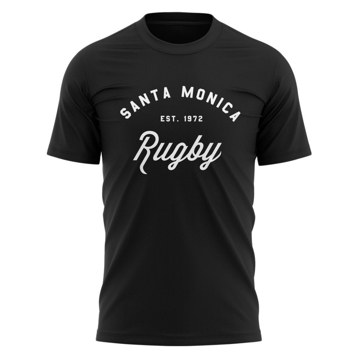 Santa Monica Rugby Club &quot;Classic&quot; Tee - Men&#39;s Black Or Grey - www.therugbyshop.com www.therugbyshop.com MEN&#39;S / BLACK / S XIX Brands TEES Santa Monica Rugby Club &quot;Classic&quot; Tee - Men&#39;s Black Or Grey