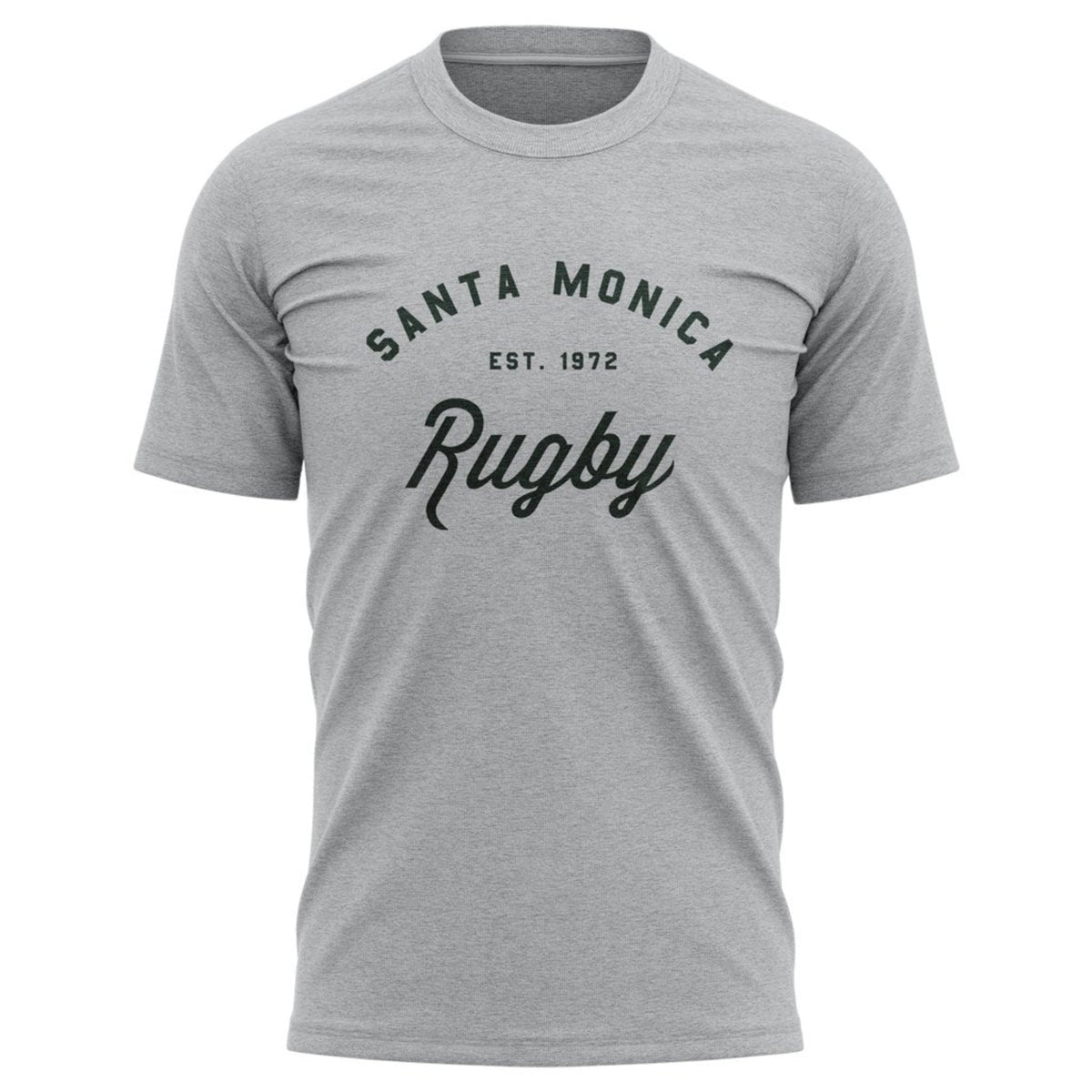 Santa Monica Rugby Club &quot;Classic&quot; Tee - Men&#39;s Black Or Grey - www.therugbyshop.com www.therugbyshop.com MEN&#39;S / ATHLETIC GREY / S XIX Brands TEES Santa Monica Rugby Club &quot;Classic&quot; Tee - Men&#39;s Black Or Grey