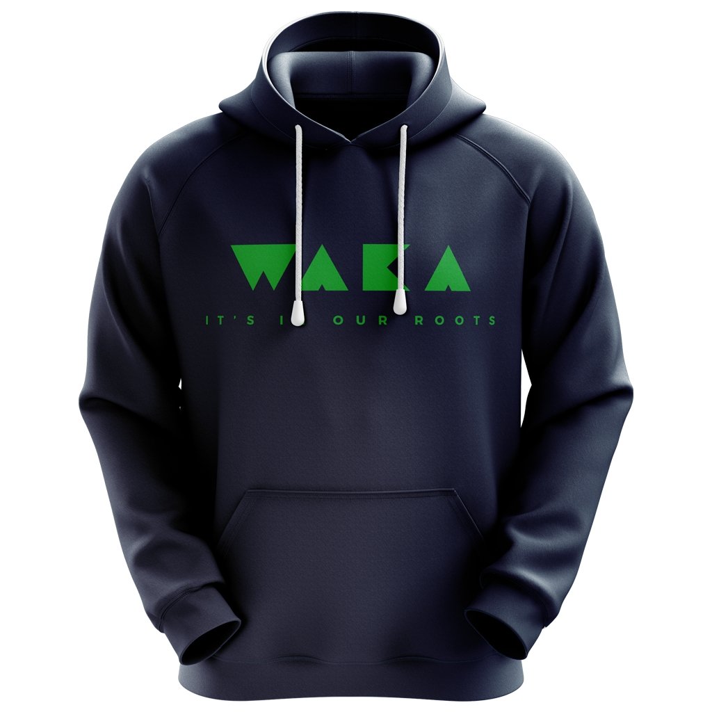 Waka Hoodie - Unisex - www.therugbyshop.com www.therugbyshop.com UNISEX / NAVY / XL XIX Brands HOODIES Waka Hoodie - Unisex