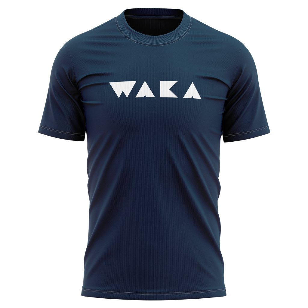 Waka Tee - Unisex - www.therugbyshop.com www.therugbyshop.com UNISEX / NAVY / XL XIX Brands TEES Waka Tee - Unisex